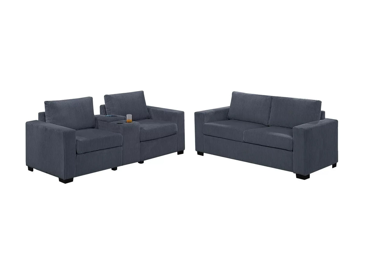 2-Pieces Sofa Set