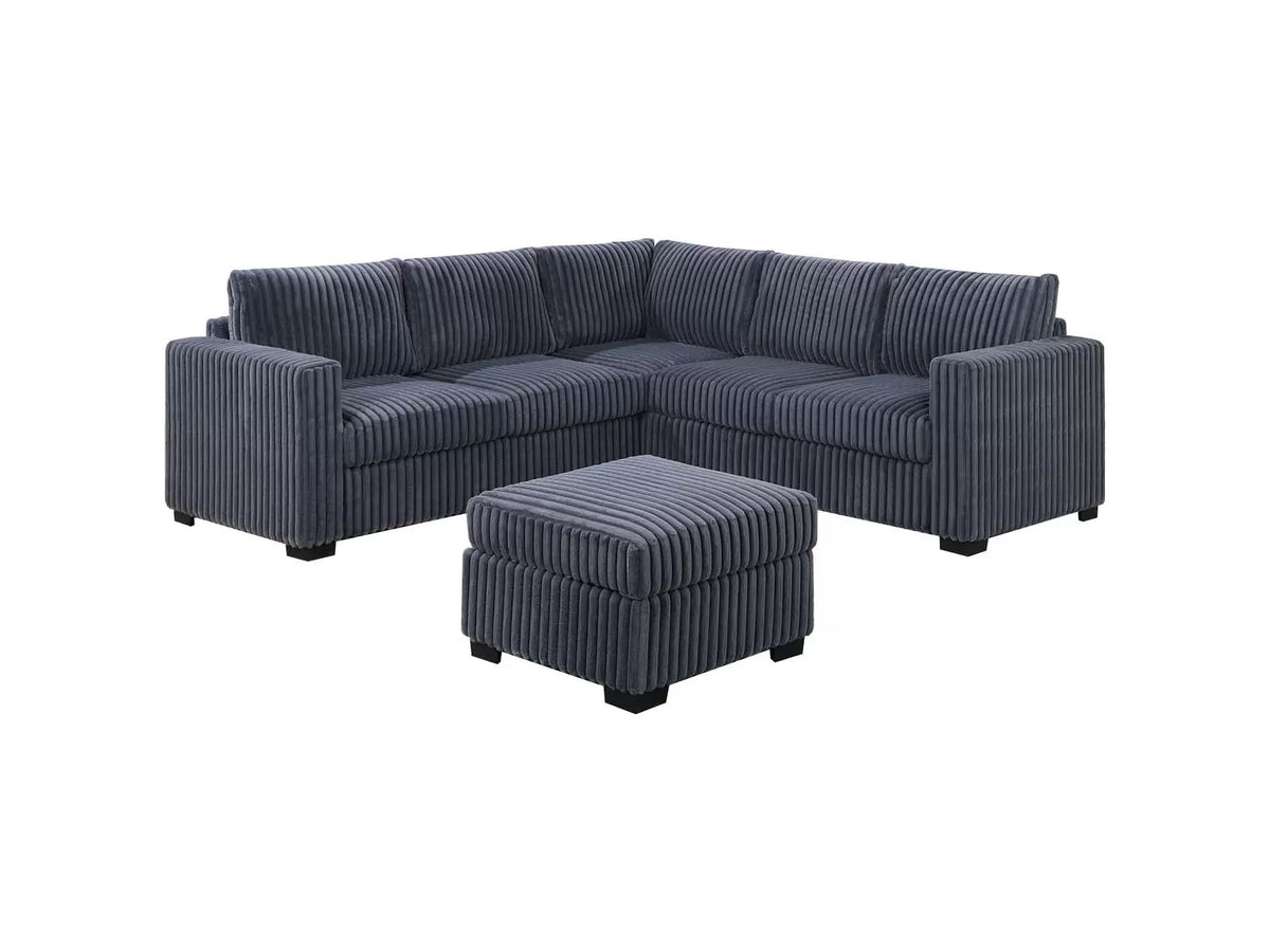 4-Pieces Sectional Sofa Set