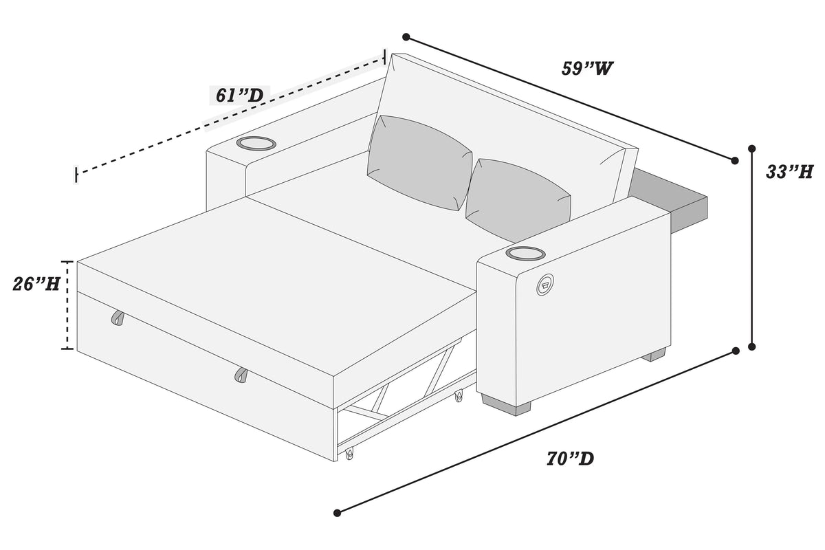Convertible Sofa