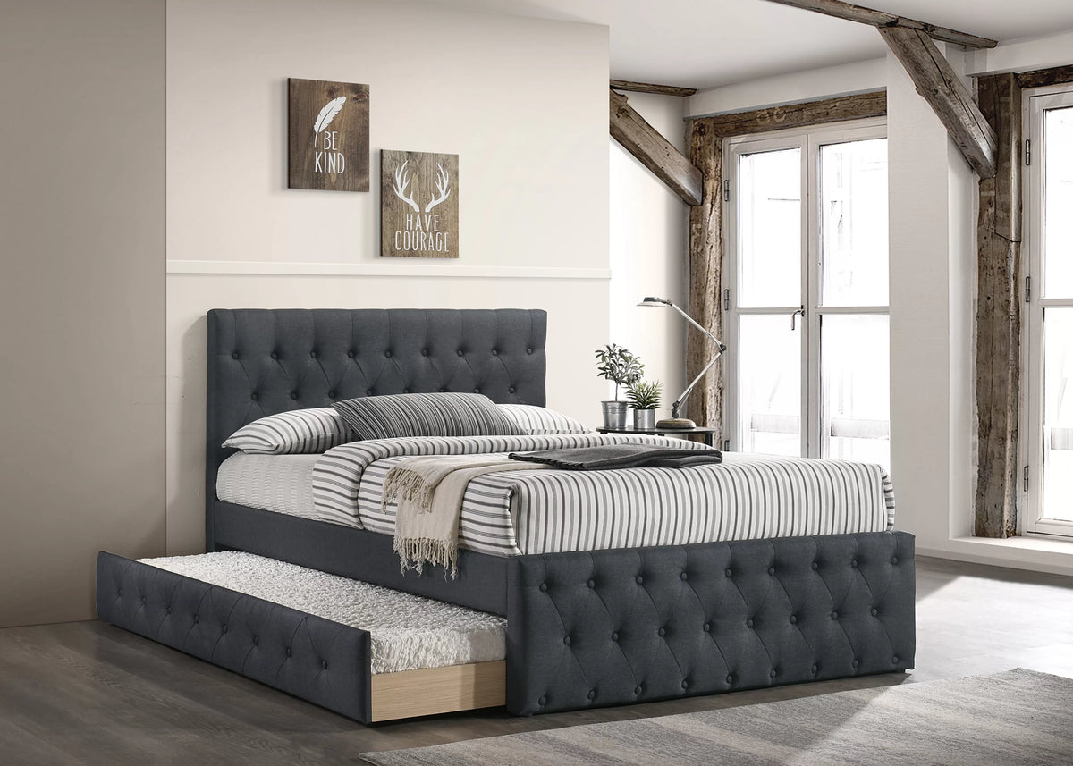 Twin/Full Size Bed With Trundle