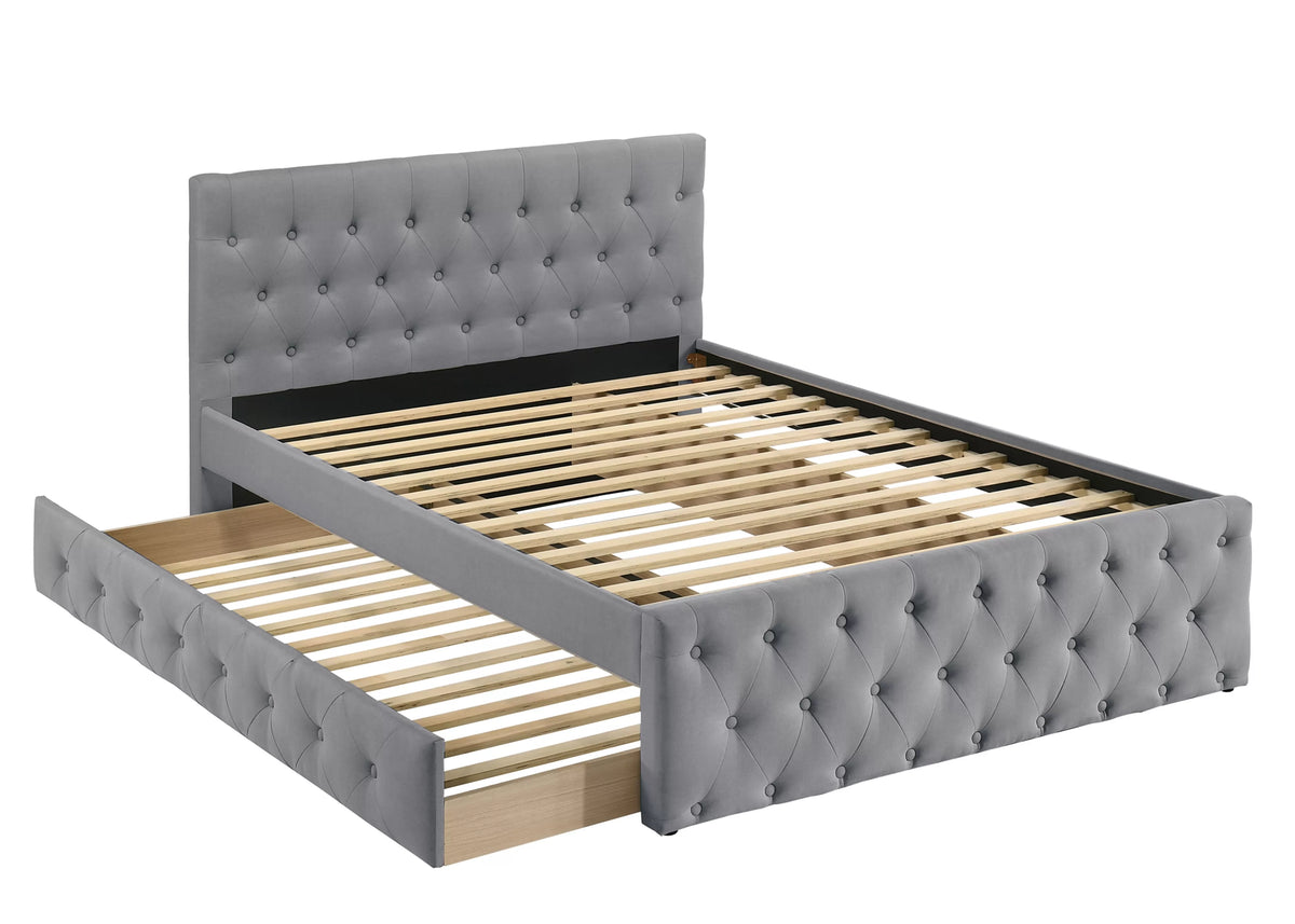 Twin/Full Size Bed With Trundle