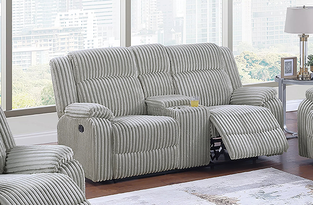 Manual Mechanism Reclining Loveseat