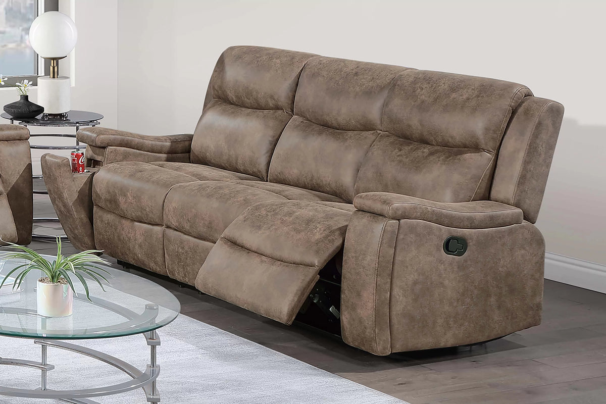 Manual Mechanism Reclining Sofa