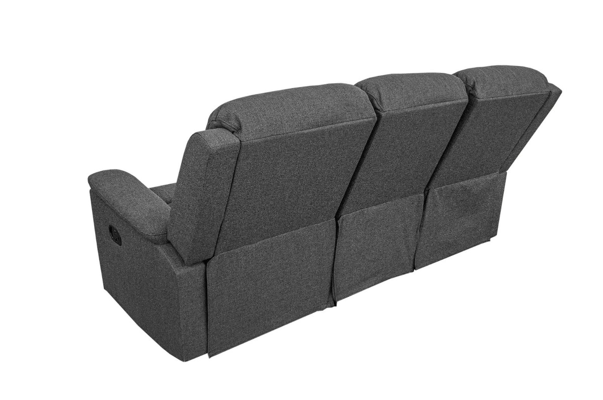 Manual Mechanism Reclining Sofa