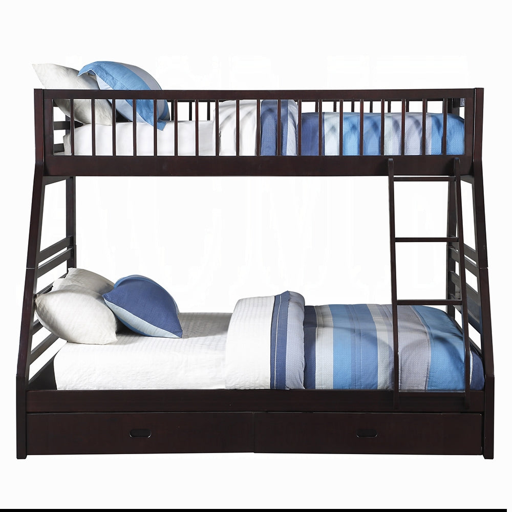 Jason Twin/Full Bunk Bed W/Trundle & Storage