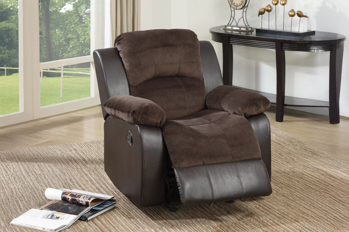 Manual Mechanism Single Rocker Recliner