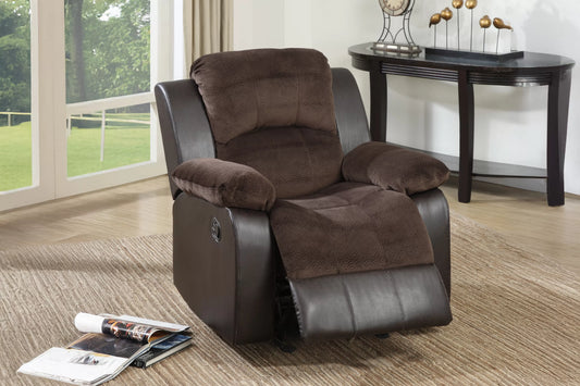 Manual Mechanism Single Rocker Recliner