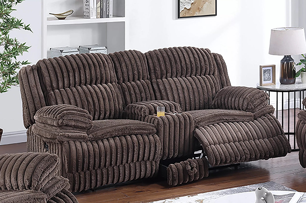 Manual Mechanism Reclining Loveseat