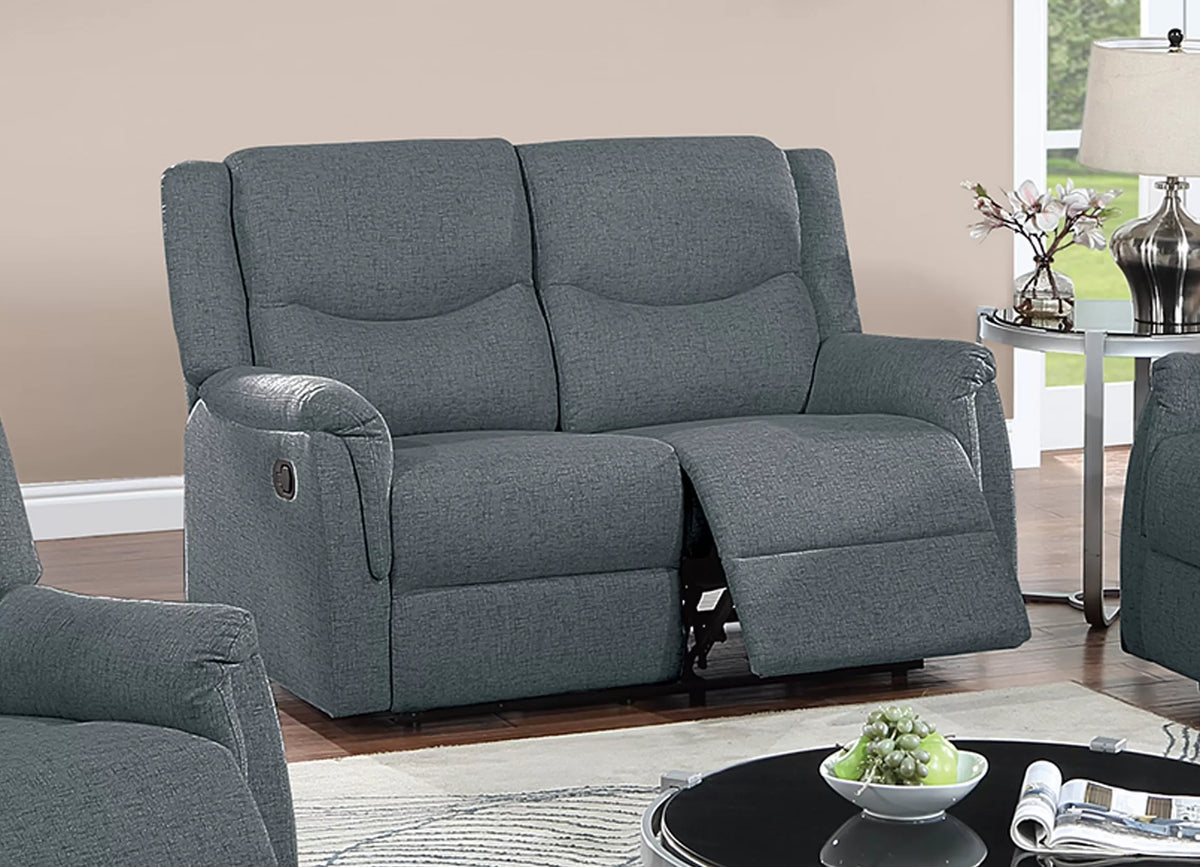 Manual Mechanism Reclining Loveseat
