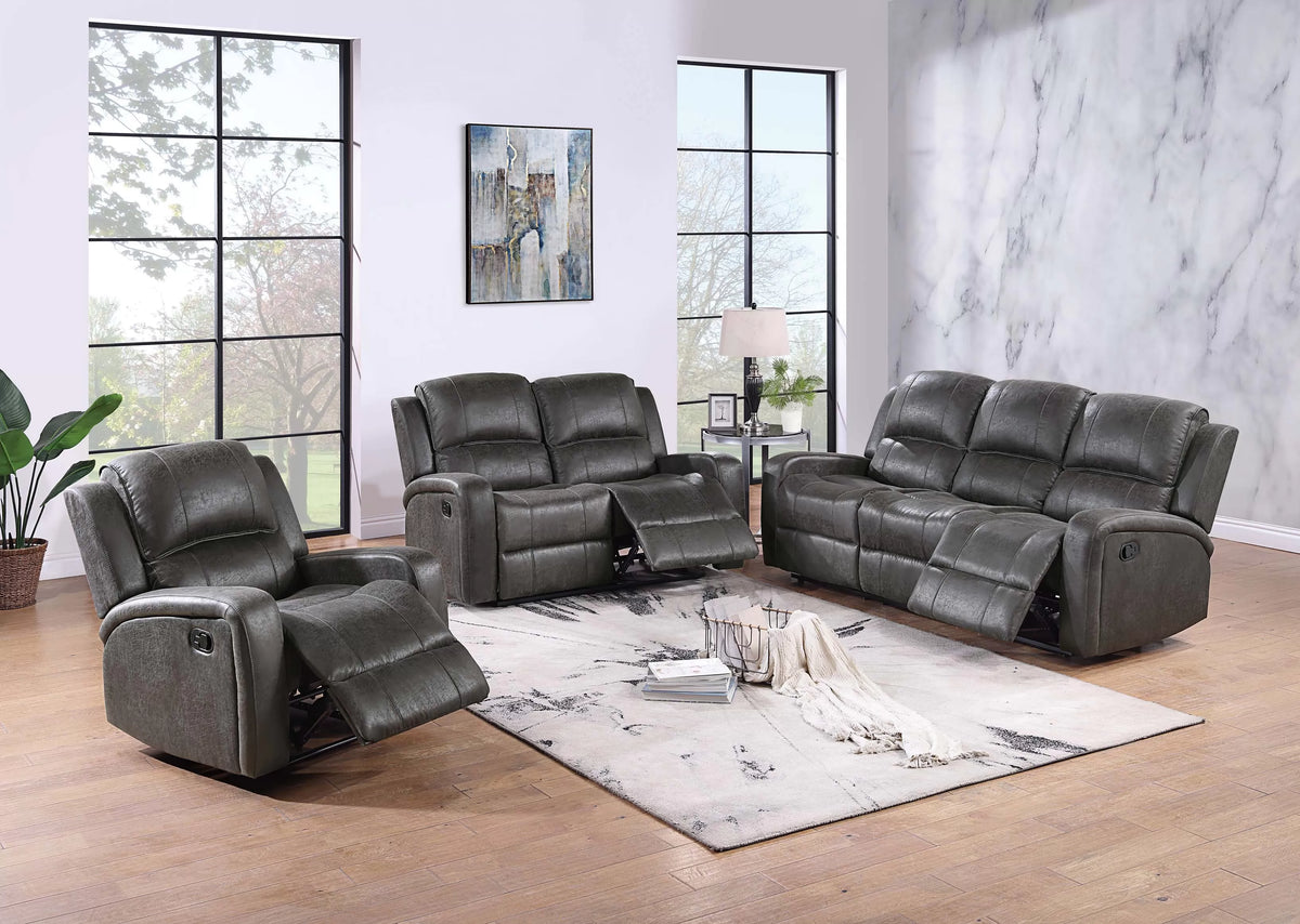 Manual Mechanism Reclining Loveseat