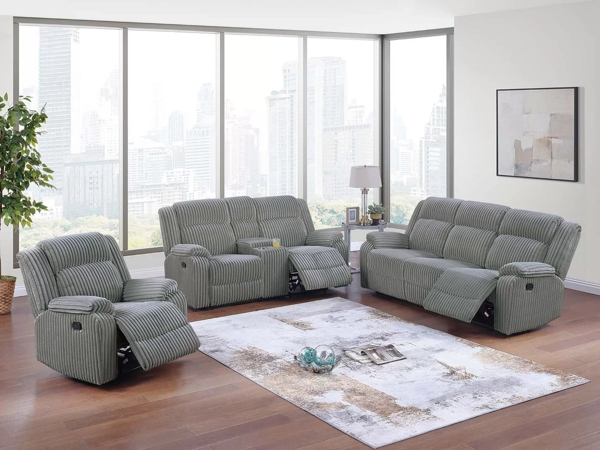 Manual Mechanism Reclining Sofa