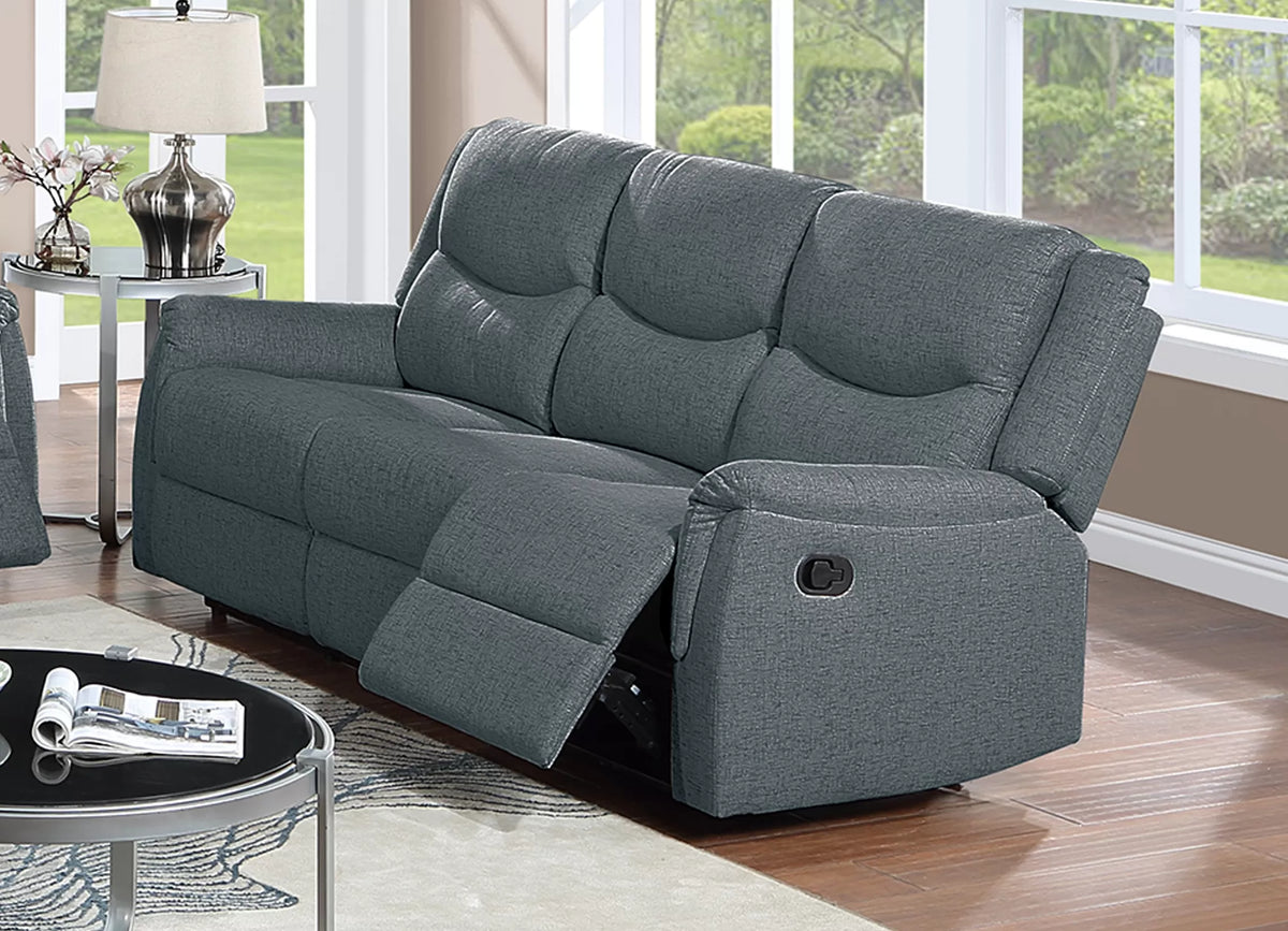 Manual Mechanism Reclining Sofa